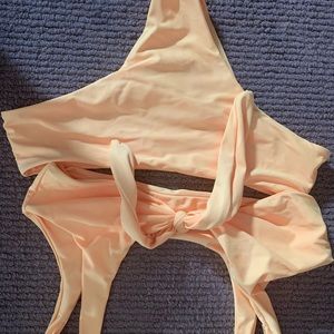 Two piece bathing suit